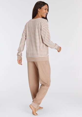 VIVANCE Pyjama in Beige