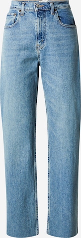 Regular Jeans de la Abercrombie & Fitch pe albastru: față