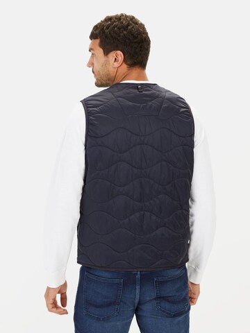 CAMEL ACTIVE Outdoor Weste aus recyceltem Polyamid in Blau