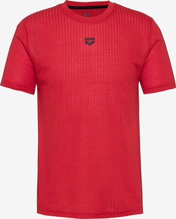 ARENA Funktionsshirt in Rot: Vorderseite