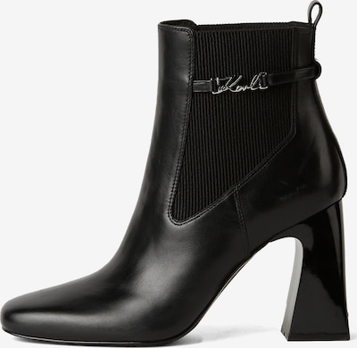 Karl Lagerfeld Chelsea-bootsi 'Astra Nova' värissä musta, Tuotenäkymä