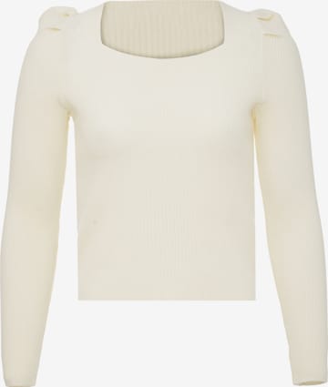 NALLY Sweater in Beige: front