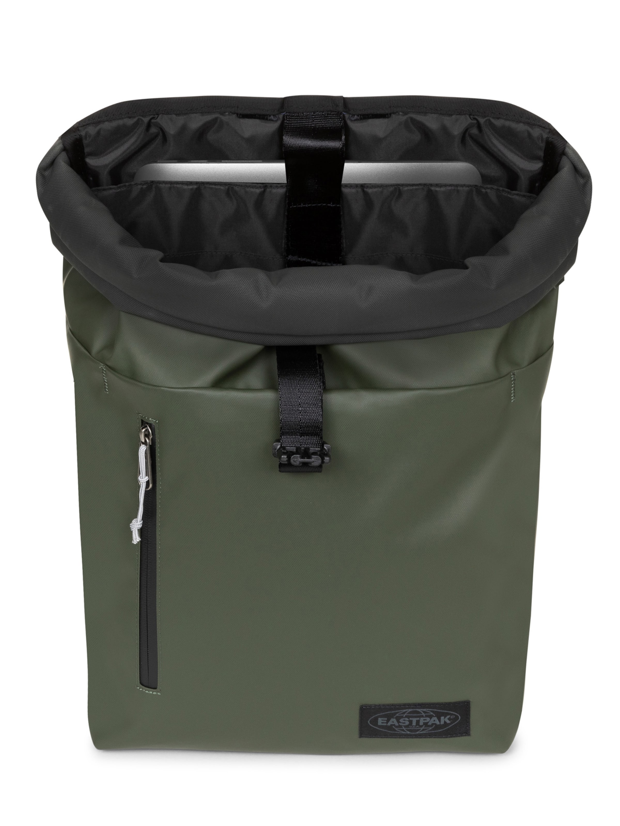 EASTPAK Hátizsák - zöld: elől