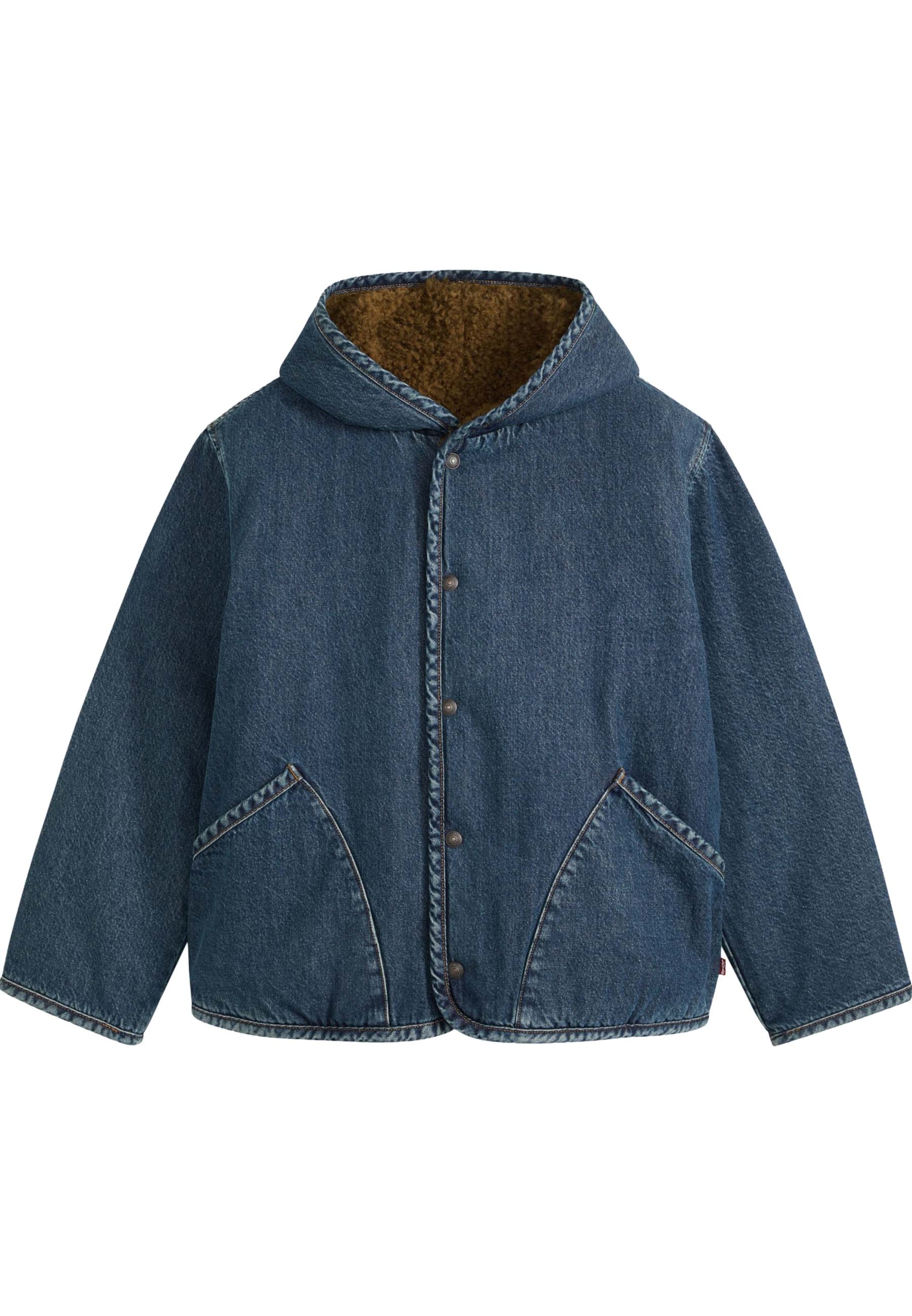 LEVI'S ® Jacke 'SHERPA' in Blau: Vorderseite