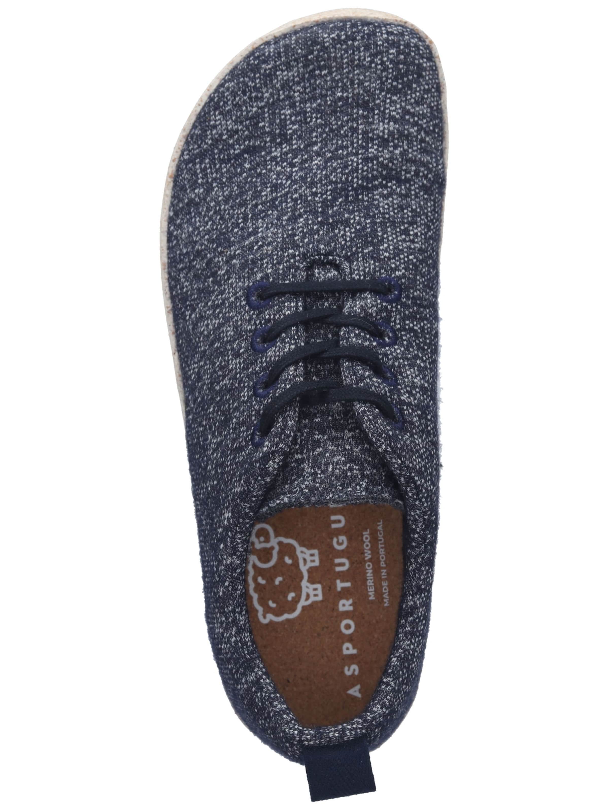 Chaussure à lacets Asportuguesas en bleu