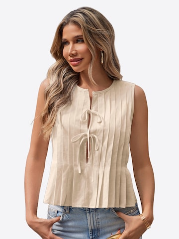 Imily Bela - Blusa en naranja: frente