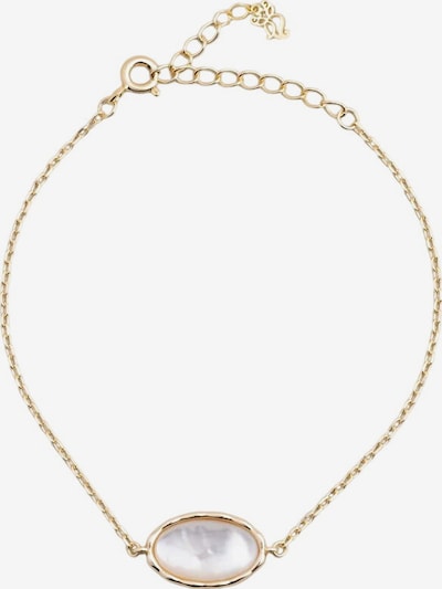 So Chic Armband in One Size in gold / perlweiß, Produktansicht
