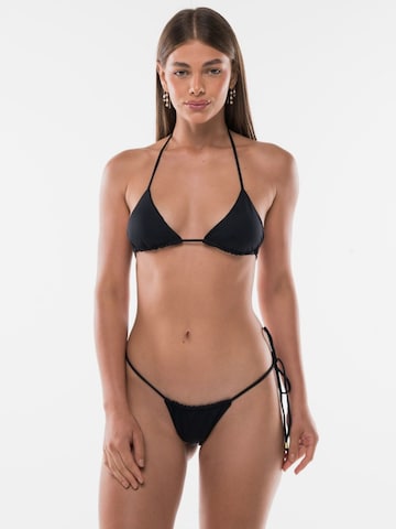 Acuarela Brand Kolmio Bikini 'Rio Triangle Bikini Set' värissä musta: etupuoli