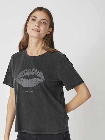 co'couture Shirt 'Siara' in Black: front
