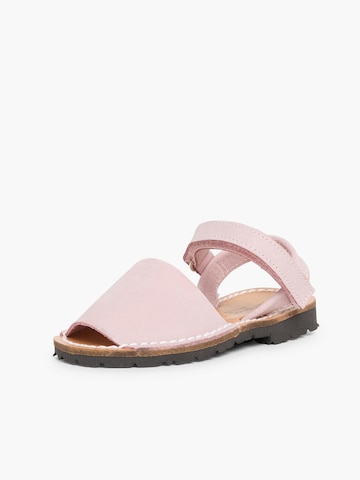 Sandalo di Pisamonas in rosa: frontale