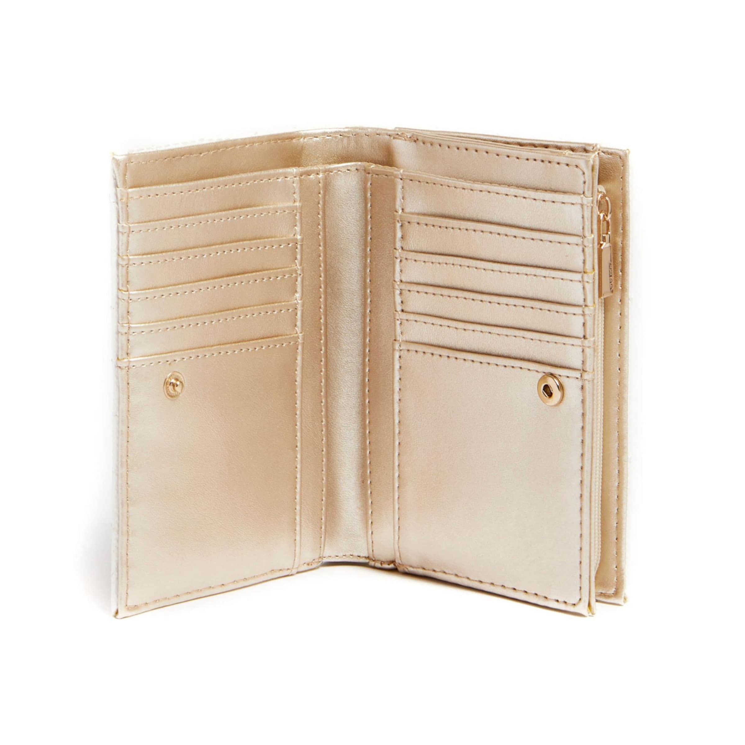 Porte-monnaies 'Malia' GUESS en blanc