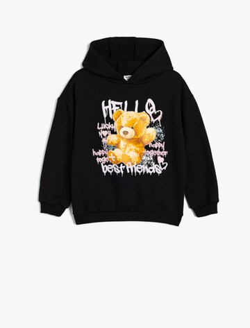 Koton Sweatshirt in Black: front