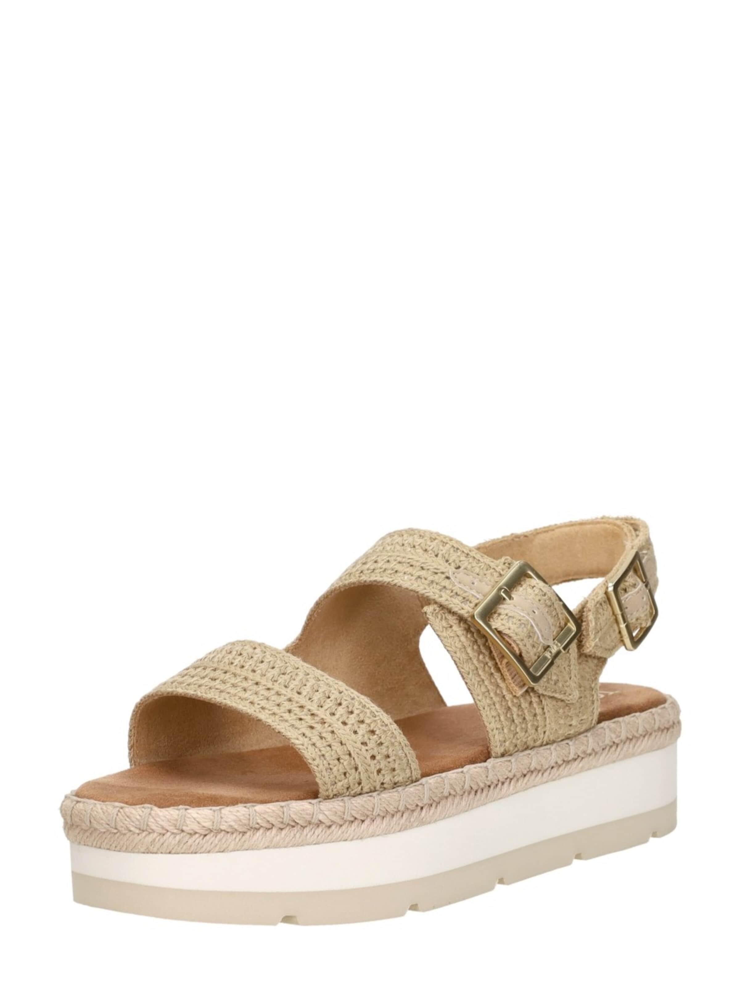 TOMS Sandaal 'Giana' in Beige: voorkant