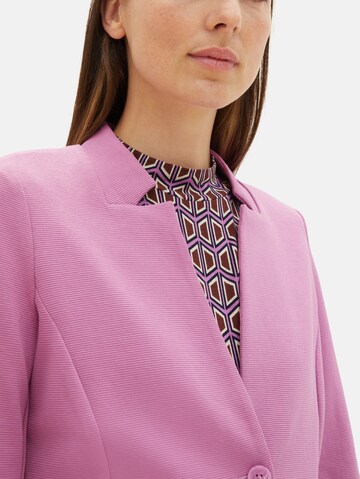 TOM TAILOR Blazer i pink