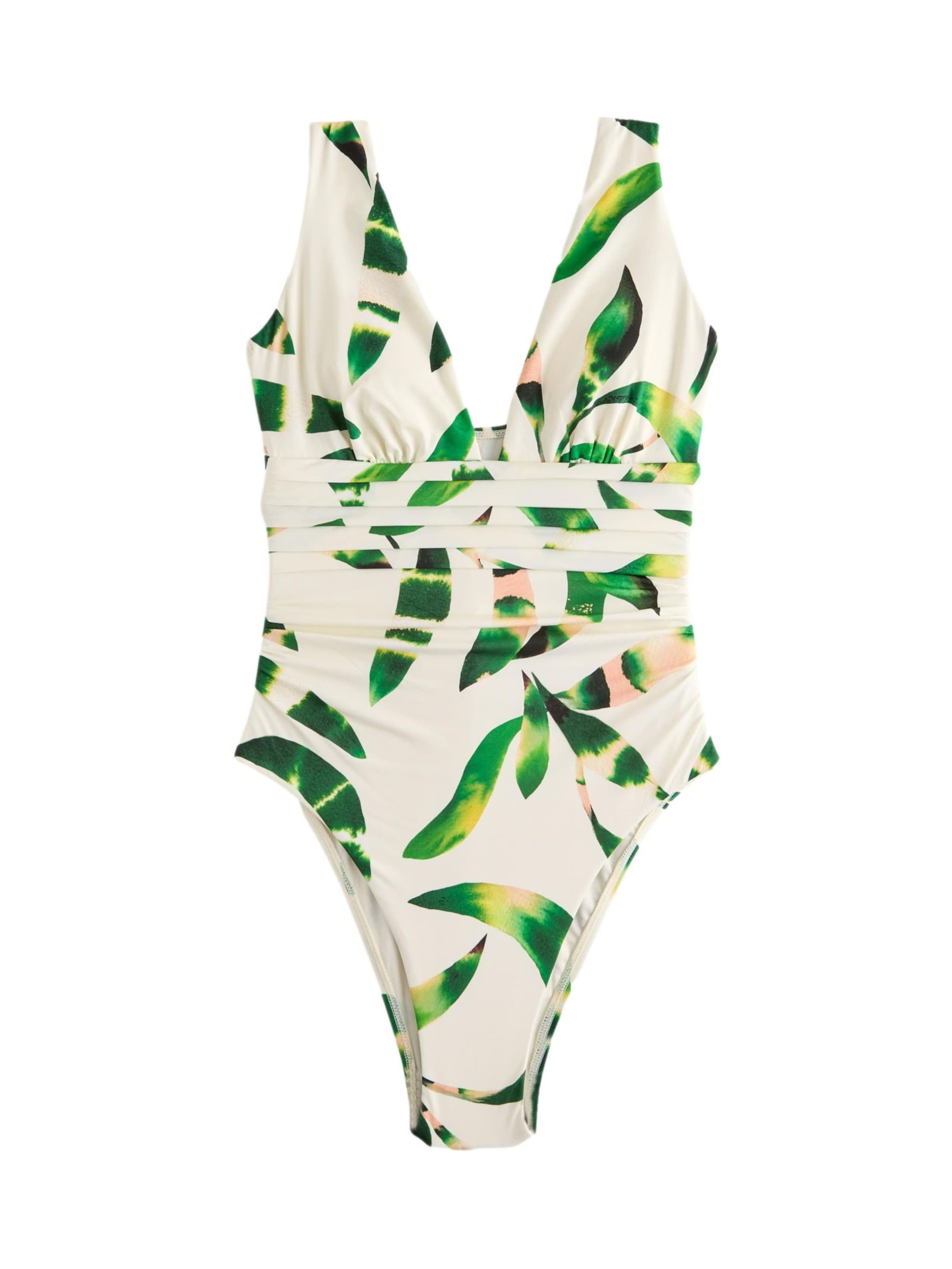 Mint Velvet Triangel Bikini in Wit: voorkant