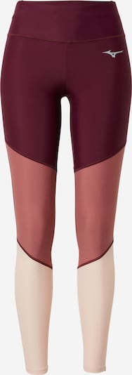 MIZUNO Sporthose in beere / rosé / altrosa, Produktansicht