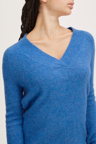 ICHI Pullover 'KAMARA' in Blau