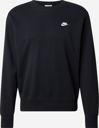 Megztinis be užsegimo 'Club Fleece' iš Nike Sportswear, spalva – juoda, Prekių apžvalga