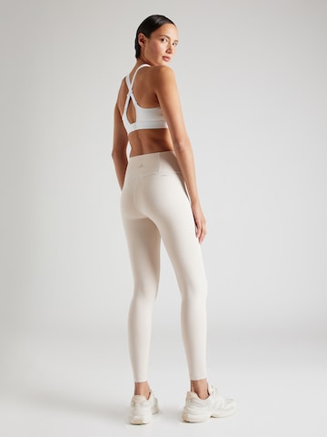 ADIDAS PERFORMANCE Skinny Workout Pants 'All Me' in Beige