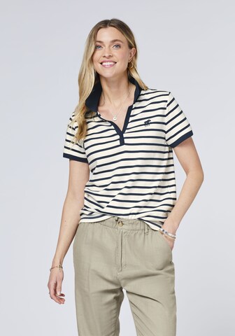 Polo Sylt Shirt in Schwarz: Vorderseite