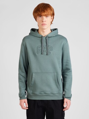 GAP Sweatshirt in Groen: voorkant