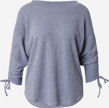 Pull-over 'Am44elia' Hailys en bleu : devant