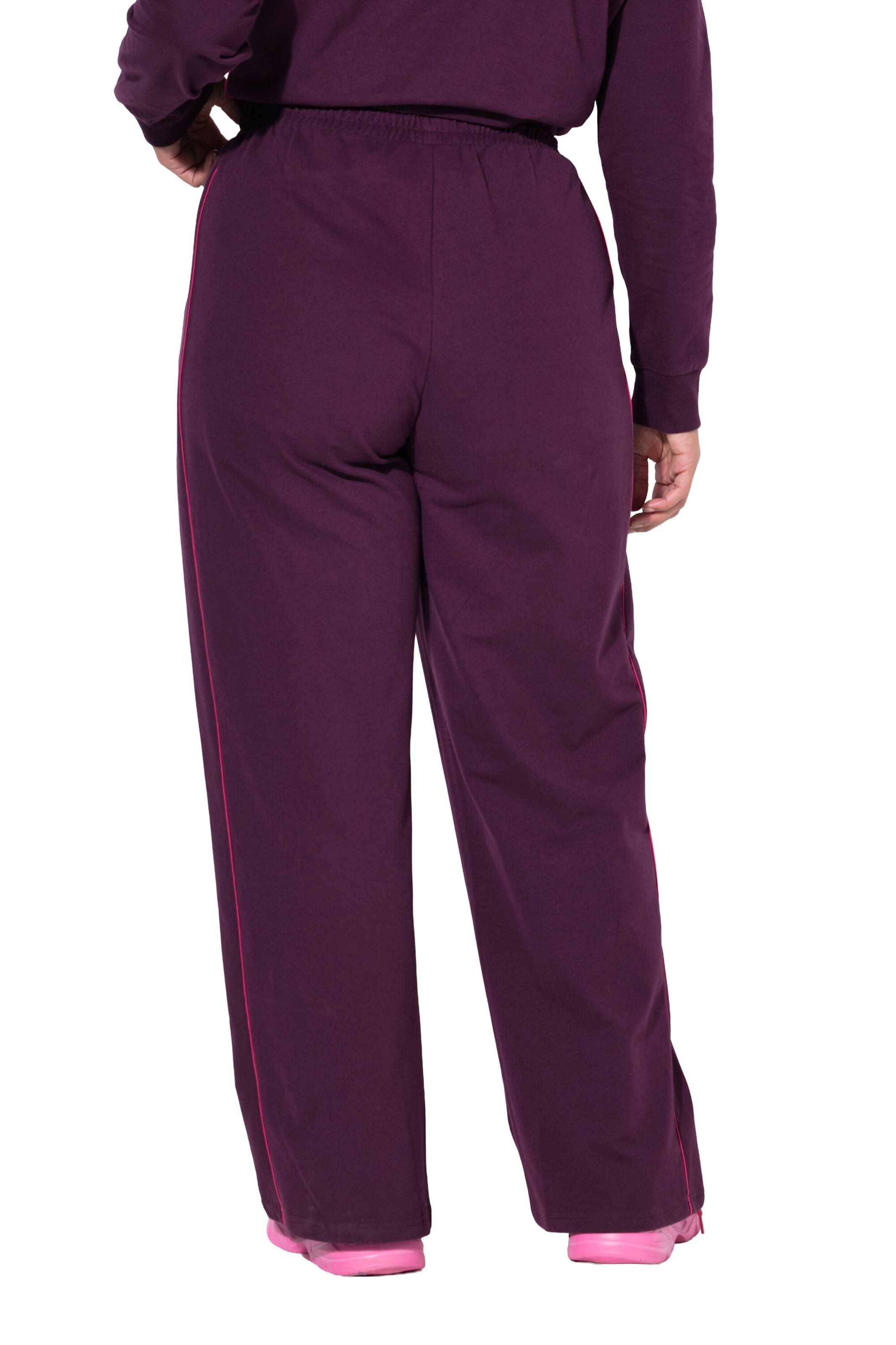 Ulla Popken Loosefit Hose in Lila