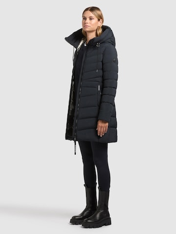 khujo Wintermantel 'Tuhani5' in Blau