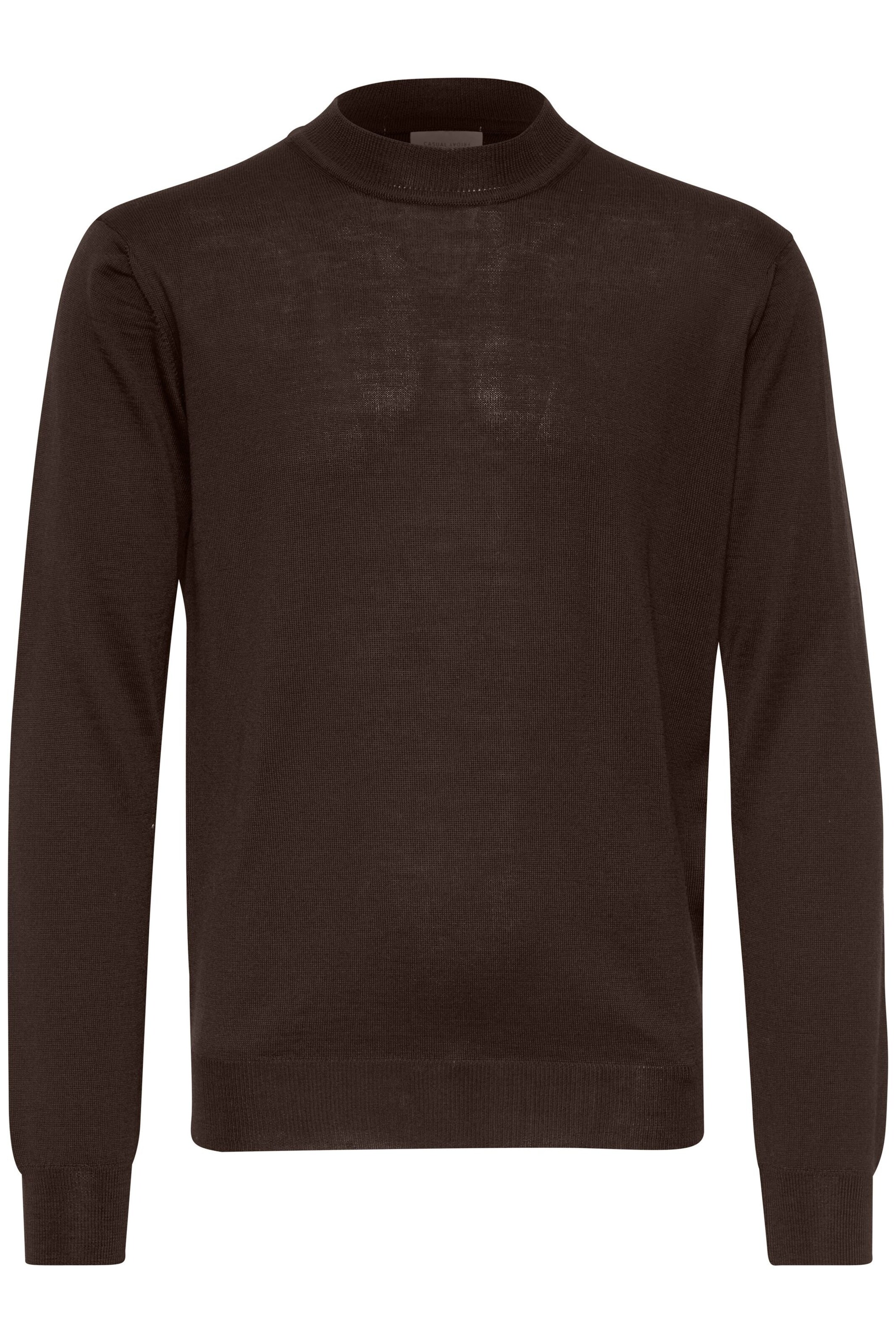 Casual Friday Pullover 'Karl' in Braun: Vorderseite