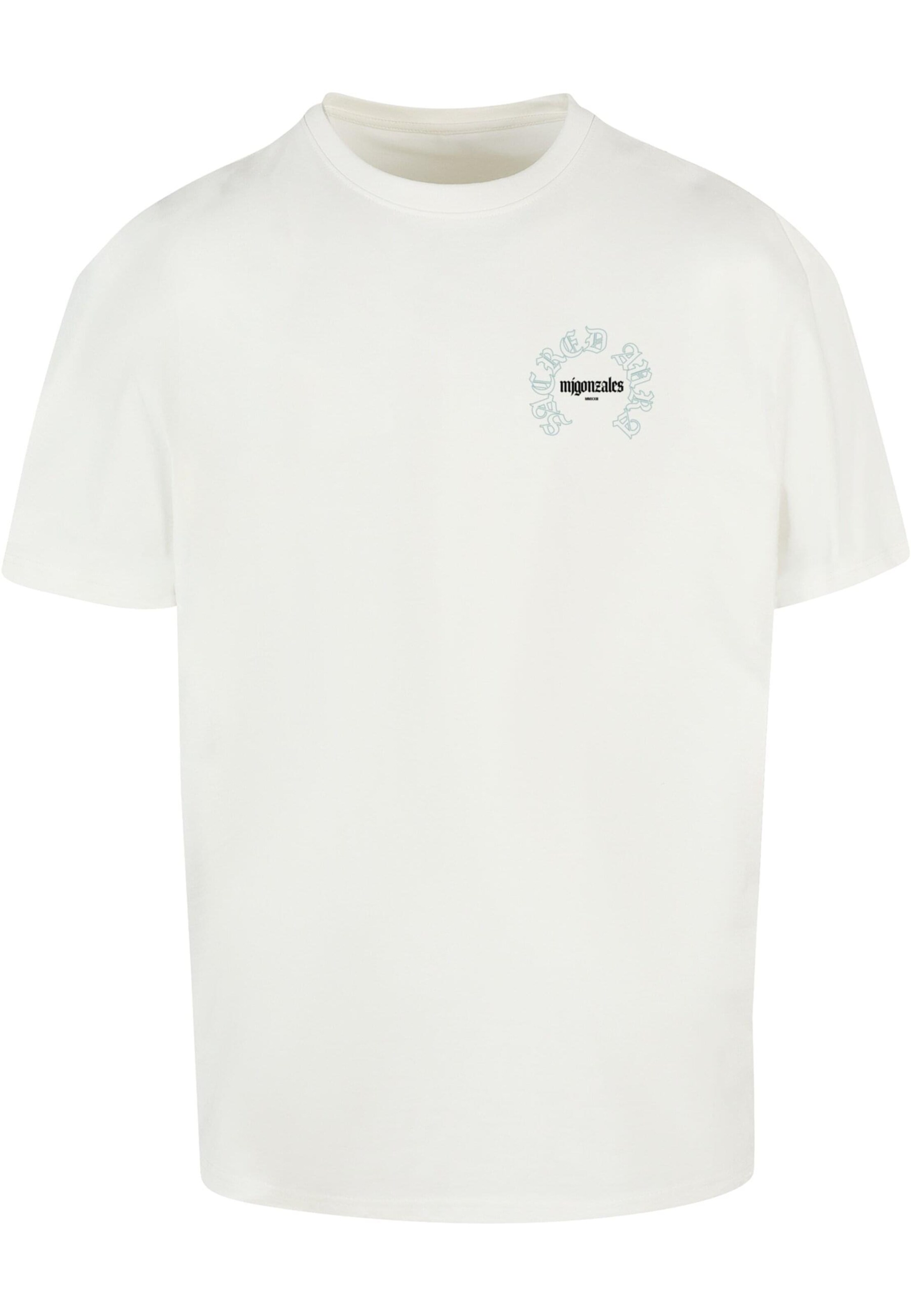 MJ Gonzales Tričko 'CROS x' – bílá: přední strana