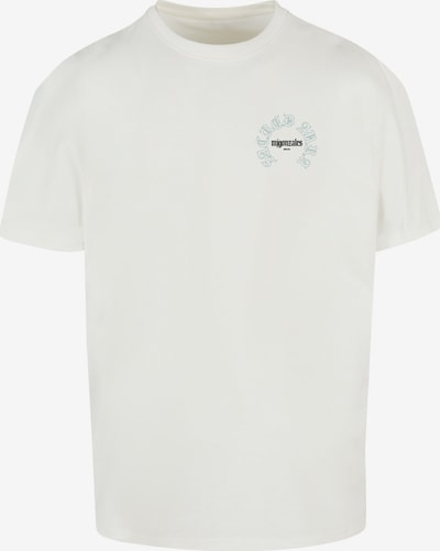 Marškinėliai 'CROS x' iš MJ Gonzales, spalva – mėlyna dūmų spalva / raudona / balta, Prekių apžvalga