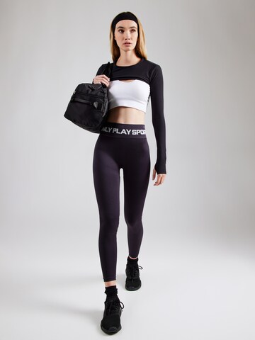 ONLY PLAY Skinny Sports trousers 'ONPNANNA' in Blue