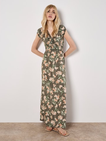 Apricot Dress ' ' in Green: front