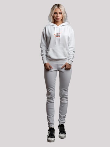 Sweat-shirt 'Partner In Crime Valentinstag' F4NT4STIC en blanc