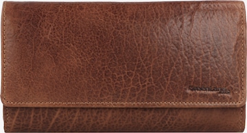 Greenland Nature Wallet in Brown: front