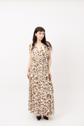 Elara Kleid in Braun