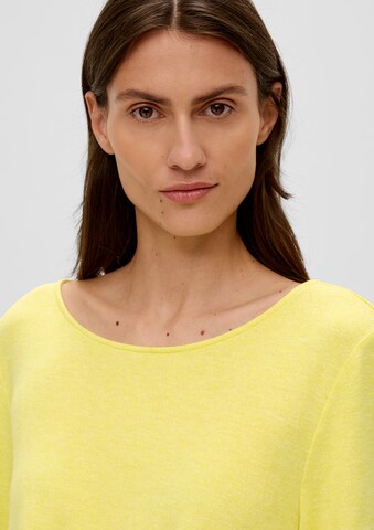 T-shirt s.Oliver en jaune