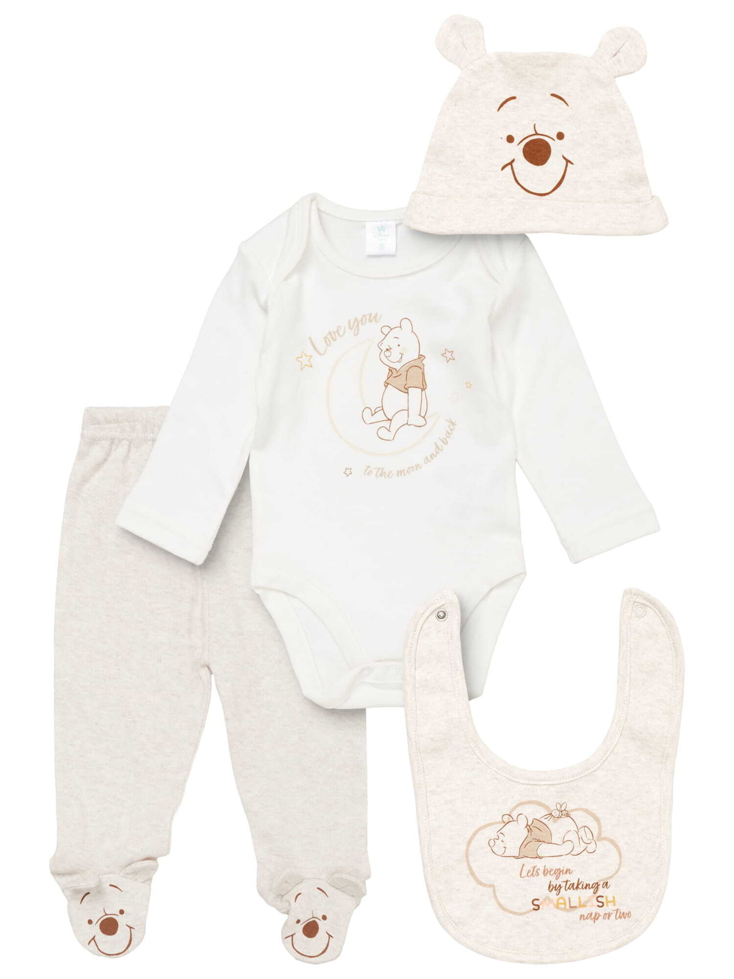 DISNEY Set 'Winnie Pooh' in Beige: voorkant