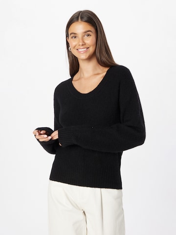 Samsøe Samsøe - Pullover 'Tya' em preto: frente