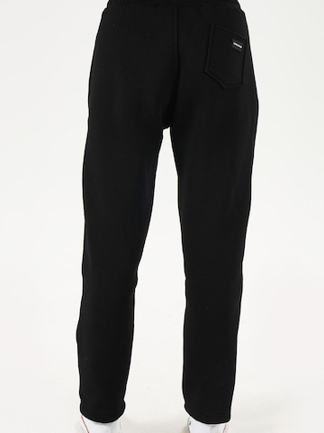 LOUIS LECLER Slimfit Broek 'Elise' in Zwart