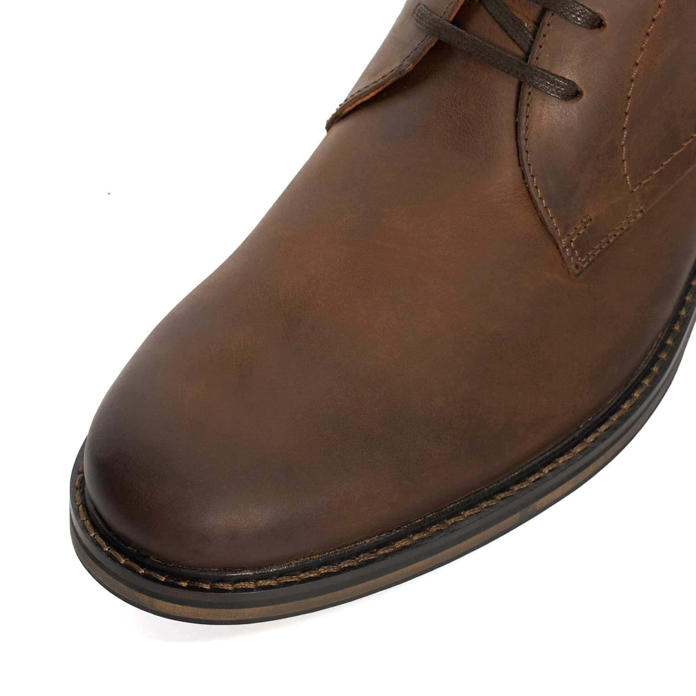 Dune LONDON Chukka Boots 'Charleys' in Bruin