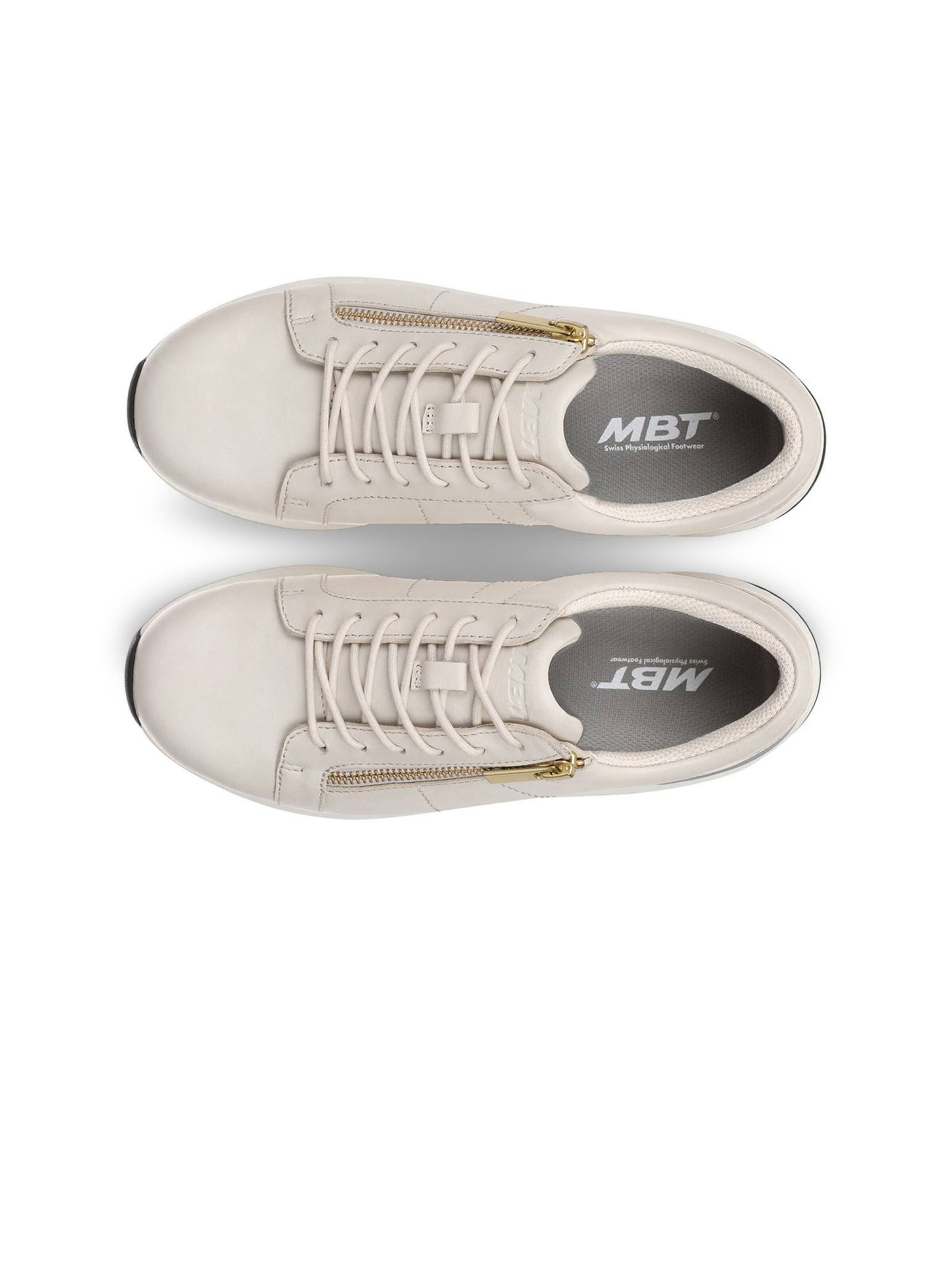 MBT - Sapatilhas slip-on ' FERRO 2 ' em bege: topo