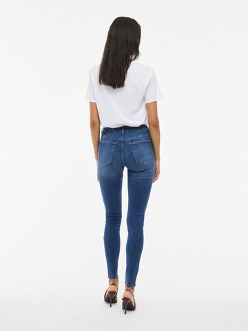 VILA Skinny Jeans 'VISarah' in Blue