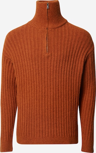 DAN FOX APPAREL Trui 'Eren' in de kleur Cognac, Productweergave