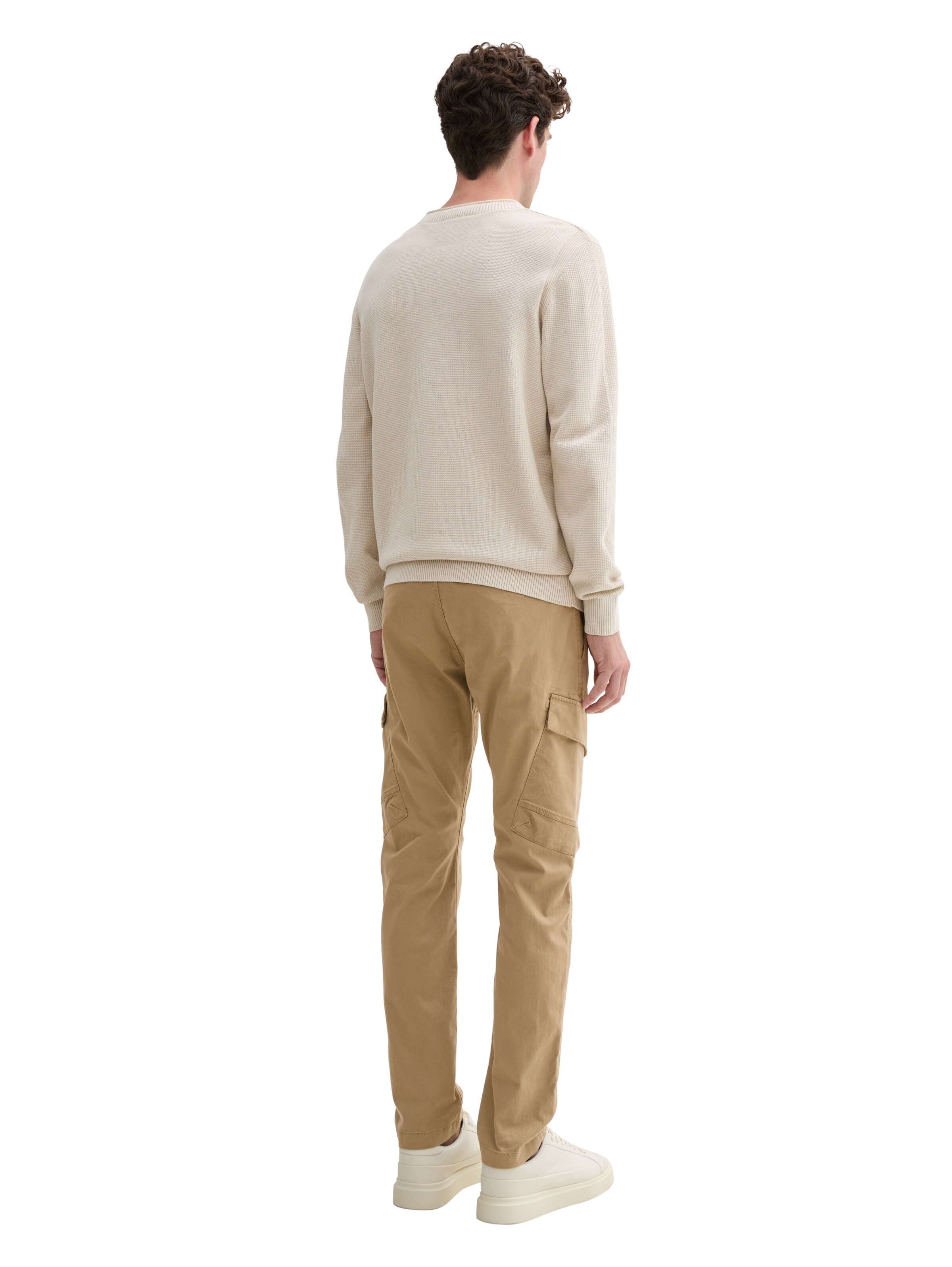 TOM TAILOR Regular Chino Pants in Beige