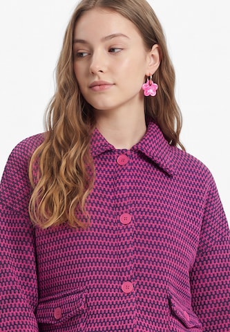 MYMO Fleece jacket in Purple