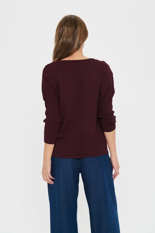 Pull-over 'MilaSZ' SAINT TROPEZ en violet