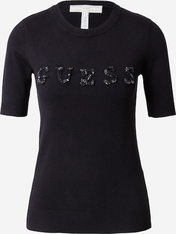 GUESS Pullover 'CHANTAL' in Schwarz: predná strana