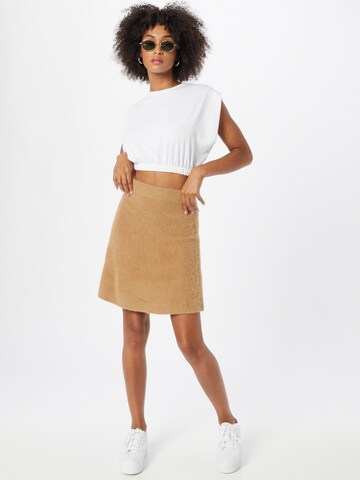 VILA Skirt in Beige