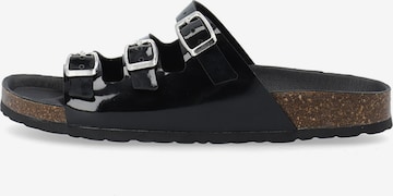 Bianco - Zapatos abiertos 'Miami' en negro: frente